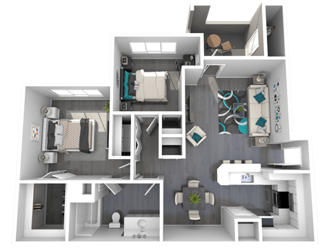 Lazo Apartments Edwards Floor Plan